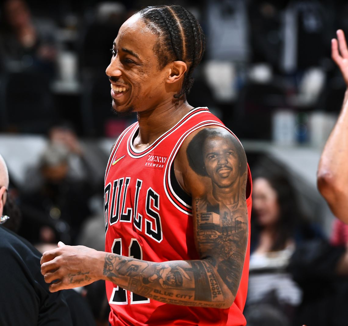 DeMar DeRozan Compton Tattoo