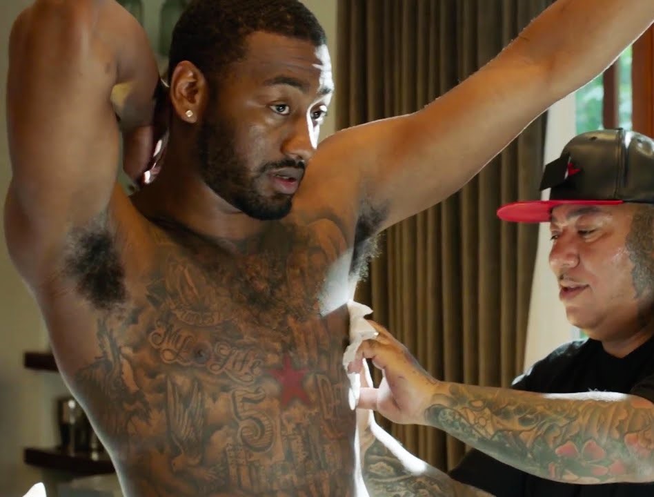 John Wall Red Star Tattoo