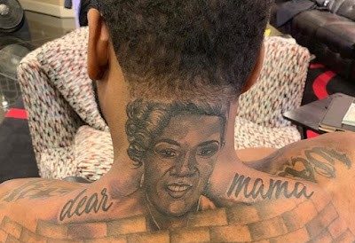 Dear Mama John Wall Tattoo