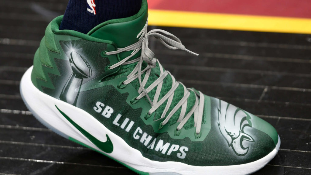 Nike Hyperdunk 2016 Eagles Shoe