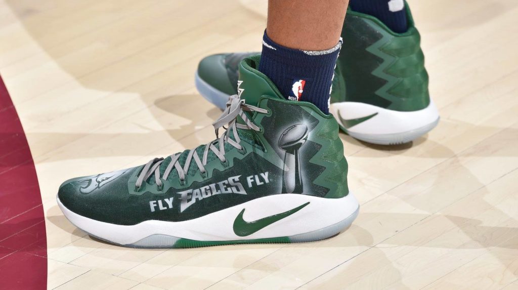 Nike Hyperdunk 2016 Eagles Shoe