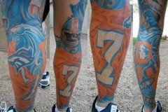 Broncos-Full-Colored-Sleeve-Tattoo