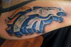 Lightning-Broncos-Forearm-Tattoo