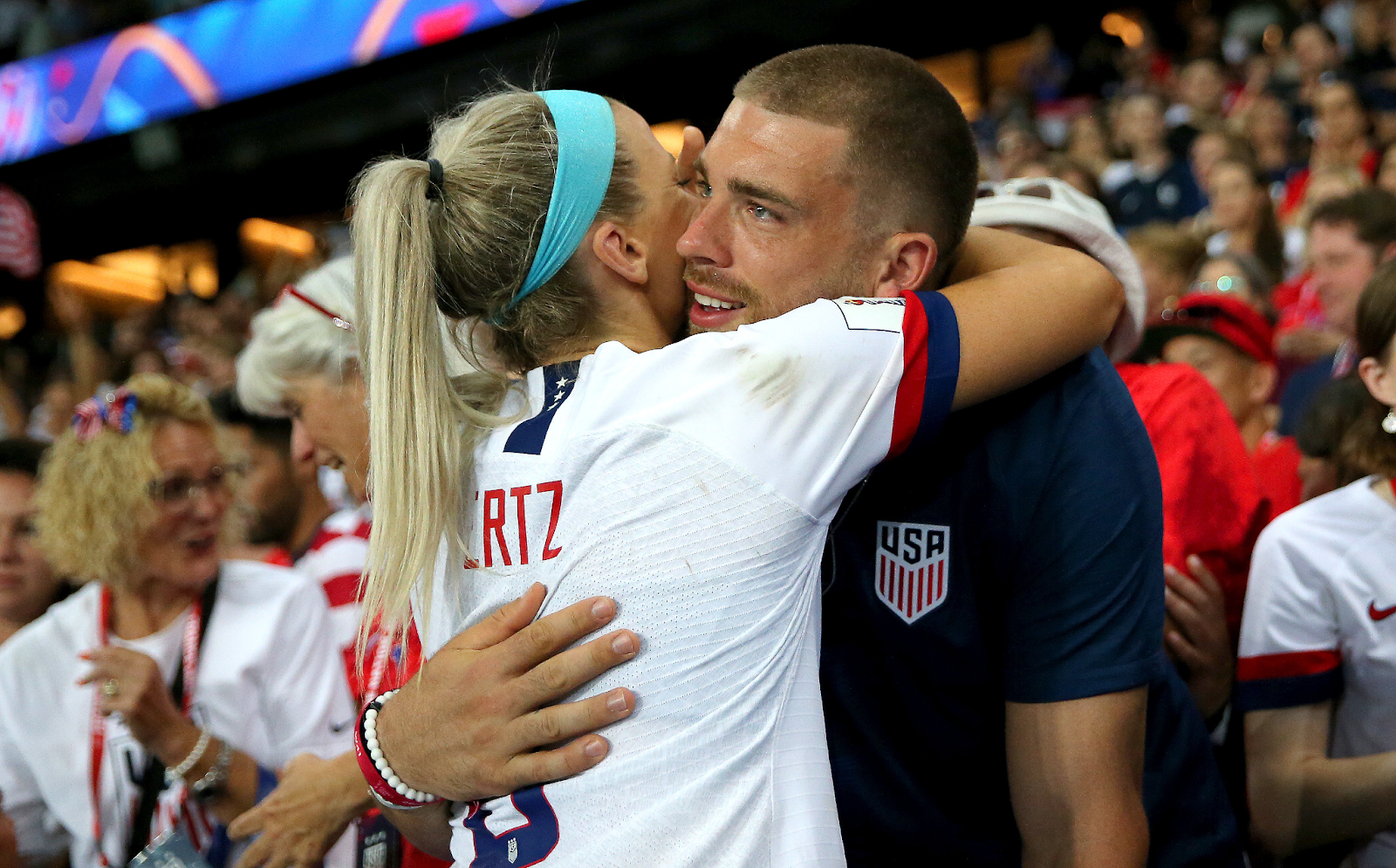 Julie Ertz Bible Tattoo and Husband