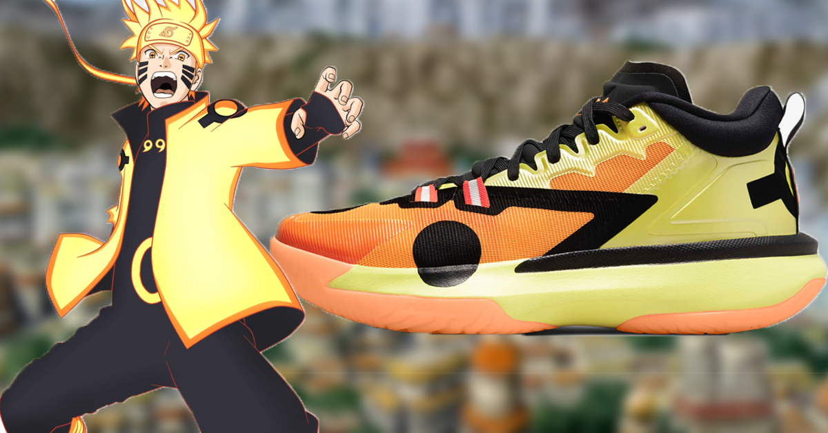 Zion Williamson Naruto Shoes